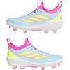 image:imageadidas Adizero Impact 20 TPU Baseball CleatsBliss BlueLucid LemonLucid Pink