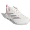 image:imageadidas Adizero Instict TPU 20 Softball CleatsChalk WhiteSilver MetallicClear Pink