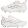 image:imageadidas Adizero Instict TPU 20 Softball CleatsChalk WhiteSilver MetallicClear Pink