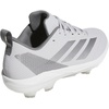 image:imageadidas Adizero Instict TPU 20 Softball CleatsTeam Light GreySilver MetallicTeam Grey