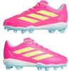 image:imageadidas Kids Adizero Instinct 20 Molded Rubber SoftballLucid PinkLucid LemonBliss Blue