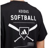 image:imageadidas Womens Softball Graphic TShirtBlack
