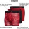 image:imageadidas Womens Train Essentials Boxy Tank TopScarlet Continent CamoBlackScarlet