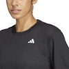 image:imageadidas Womens Train Essentials Boxy Workout Crew Neck Short Sleeve Athletic Casual Tops Casual  WhiteBlack