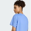 image:imageadidas Womens Train Essentials Boxy Workout Crew Neck Short Sleeve Athletic Casual Tops Casual  WhiteBlue Fusion