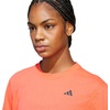 image:imageadidas Womens Train Essentials Boxy Workout Crew Neck Short Sleeve Athletic Casual Tops Casual  WhiteLucid Red