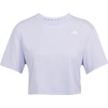 image:imageadidas Womens Train Essentials Boxy Workout Crew Neck Short Sleeve Athletic Casual Tops Casual  WhiteViolet Tone