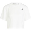 image:imageadidas Womens Train Essentials Boxy Workout Crew Neck Short Sleeve Athletic Casual Tops Casual  WhiteWhite