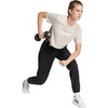 image:imageadidas Womens Train Essentials Boxy Workout Crew Neck Short Sleeve Athletic Casual Tops Casual  WhiteWonder Alumina