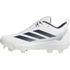 image:imageadidas Adizero Instict TPU 20 Softball CleatsWhiteTeam Navy BlueTeam Navy Blue