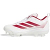 image:imageadidas Adizero Instict TPU 20 Softball CleatsWhiteTeam Power RedTeam Power Red