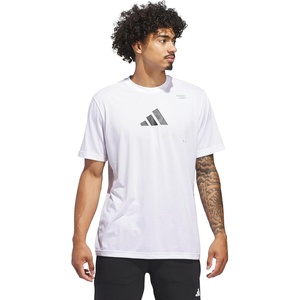image:imageAdidas Mens Baseball Graphic TShirtWhite
