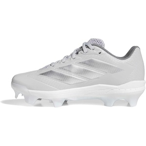 image:imageadidas Adizero Instict TPU 20 Softball CleatsTeam Light GreySilver MetallicWhite