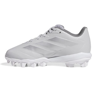 image:imageadidas Kids Adizero Instinct 20 Molded Rubber SoftballTeam Light GreySilver MetallicWhite