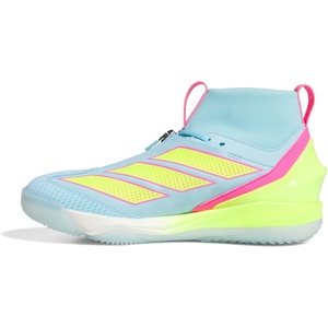 image:imageadidas Mens Adizero Impact 20 Turf Mid Top BaseballBliss BlueLucid LemonLucid Pink