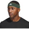 image:imageAdidas Unisex Interval Reversible Headband  Athletic Sports SweatbandTeam Dark GreenWhite