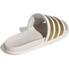 image:imageadidas Adilette Comfort 20 SlidesOff WhiteGold MetallicChalk White
