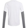 image:imageadidas Girls Volleyball Quickset Long Sleeve JerseyWhite