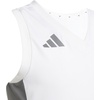 image:imageadidas Girls Volleyball Quickset Sleeveless JerseyWhite