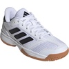 image:imageadidas UnisexChild Ligra 8 IndoorWhiteBlackWhite