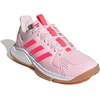 image:imageadidas Womens Court Flight Indoor Volleyball Volleyball Sneakers Shoes  PinkDistilled PinkSolar TurboGum