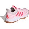 image:imageadidas Womens Court Flight Indoor Volleyball Volleyball Sneakers Shoes  PinkDistilled PinkSolar TurboGum