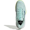 image:imageadidas Womens Court Flight Indoor Volleyball Volleyball Sneakers Shoes  PinkHalo MintYellow