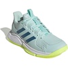 image:imageadidas Womens Court Flight Indoor Volleyball Volleyball Sneakers Shoes  PinkHalo MintYellow