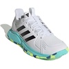 image:imageadidas Womens Court Flight Indoor Volleyball Volleyball Sneakers Shoes  PinkWhiteBlackFlash Aqua