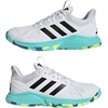 image:imageadidas Womens Court Flight Indoor Volleyball Volleyball Sneakers Shoes  PinkWhiteBlackFlash Aqua