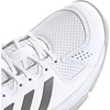 image:imageadidas Womens Court Flight Indoor Volleyball Volleyball Sneakers Shoes  PinkWhiteDark GreyGrey
