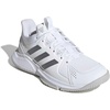 image:imageadidas Womens Court Flight Indoor Volleyball Volleyball Sneakers Shoes  PinkWhiteDark GreyGrey