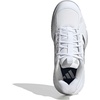image:imageadidas Womens Court Flight Indoor Volleyball Volleyball Sneakers Shoes  PinkWhiteDark GreyGrey