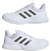 image:imageadidas Womens Court Flight Indoor Volleyball Volleyball Sneakers Shoes  PinkWhiteGrey