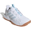 image:imageadidas Womens Court Flight Indoor Volleyball Volleyball Sneakers Shoes  PinkWhiteIce BlueGum