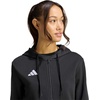 image:imageadidas Womens Entrada 26 Fullzip HoodieBlackWhite
