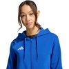 image:imageadidas Womens Entrada 26 Fullzip HoodieTeam Royal BlueWhite