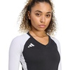 image:imageadidas Womens Quickset Volleyball Long Sleeve JerseyBlack