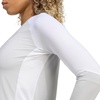 image:imageadidas Womens Quickset Volleyball Long Sleeve JerseyTeam Light Grey