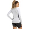 image:imageadidas Womens Quickset Volleyball Long Sleeve JerseyTeam Light Grey
