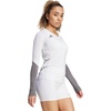 image:imageadidas Womens Quickset Volleyball Long Sleeve JerseyWhite