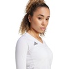 image:imageadidas Womens Quickset Volleyball Long Sleeve JerseyWhite