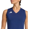 image:imageadidas Womens Quickset Volleyball Sleeveless JerseyTeam Navy Blue