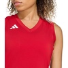 image:imageadidas Womens Quickset Volleyball Sleeveless JerseyTeam Power Red