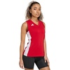 image:imageadidas Womens Quickset Volleyball Sleeveless JerseyTeam Power Red