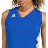 image:imageadidas Womens Quickset Volleyball Sleeveless JerseyTeam Royal Blue