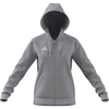 image:imageadidas Womens Entrada 26 Fullzip HoodieTeam Light GreyWhite