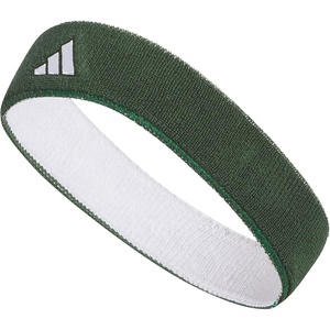 image:imageAdidas Unisex Interval Reversible Headband  Athletic Sports SweatbandTeam Dark GreenWhite