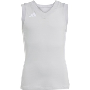 image:imageadidas Girls Volleyball Quickset Sleeveless JerseyTeam Light Grey