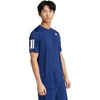 image:imageAdidas Mens Club Tennis Climacool 3Stripes TShirtDark Blue